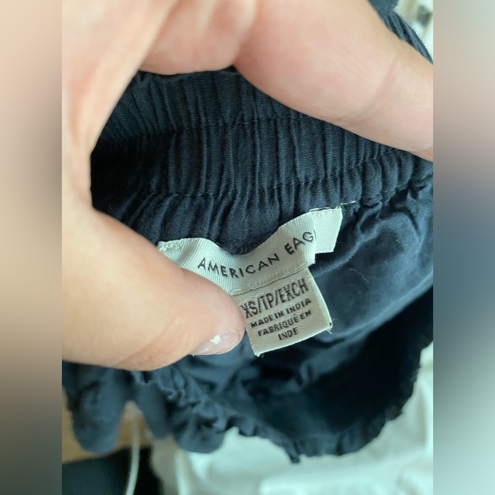 Shirt, American eagle, xs, black